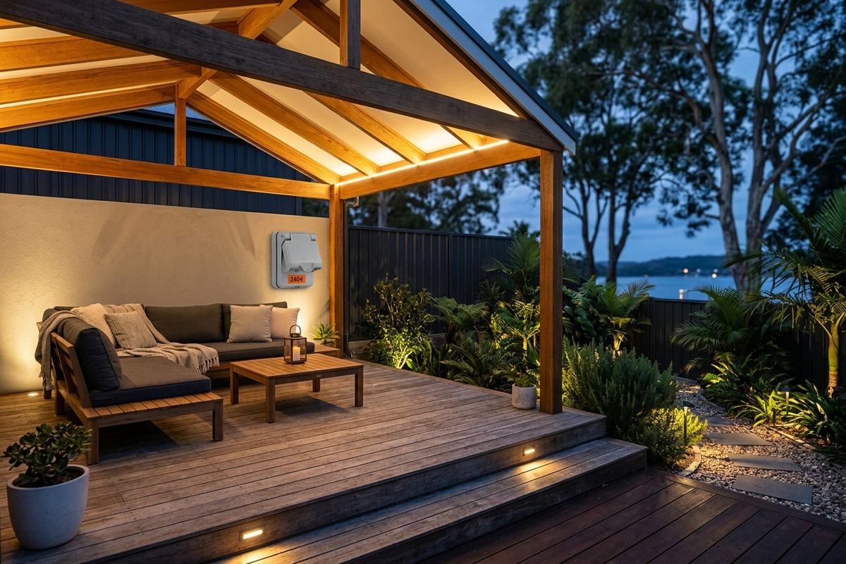 Outdoor and Alfresco Lighting and Power in Woy Woy: Getting It Right by the Water